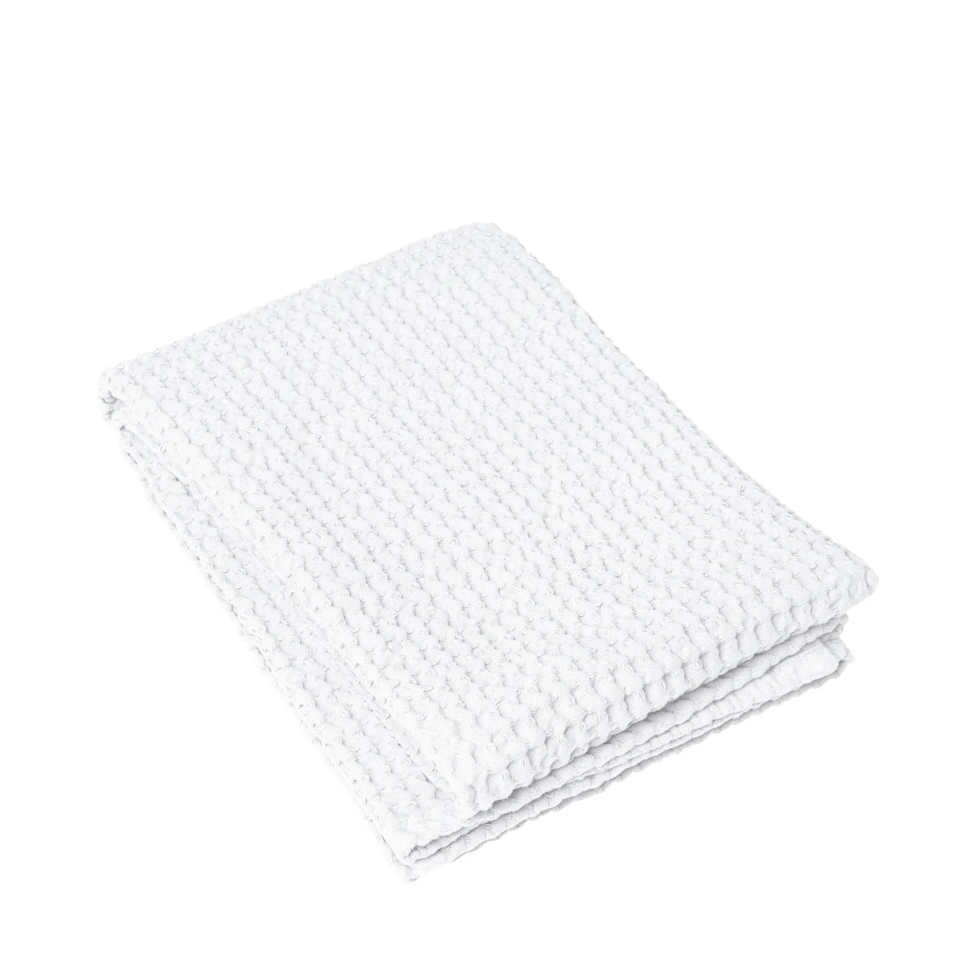 Badetuch -CARO- White 70 x 140 cm