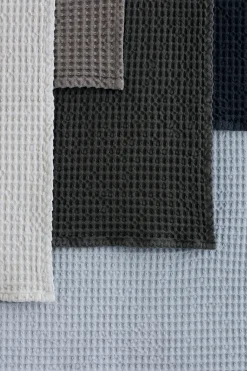Badetuch -CARO- White 70 x 140 cm