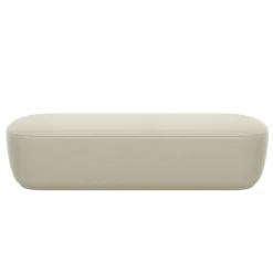 Bank -KUON- Stoff Boucla Farbe Beige - Size L