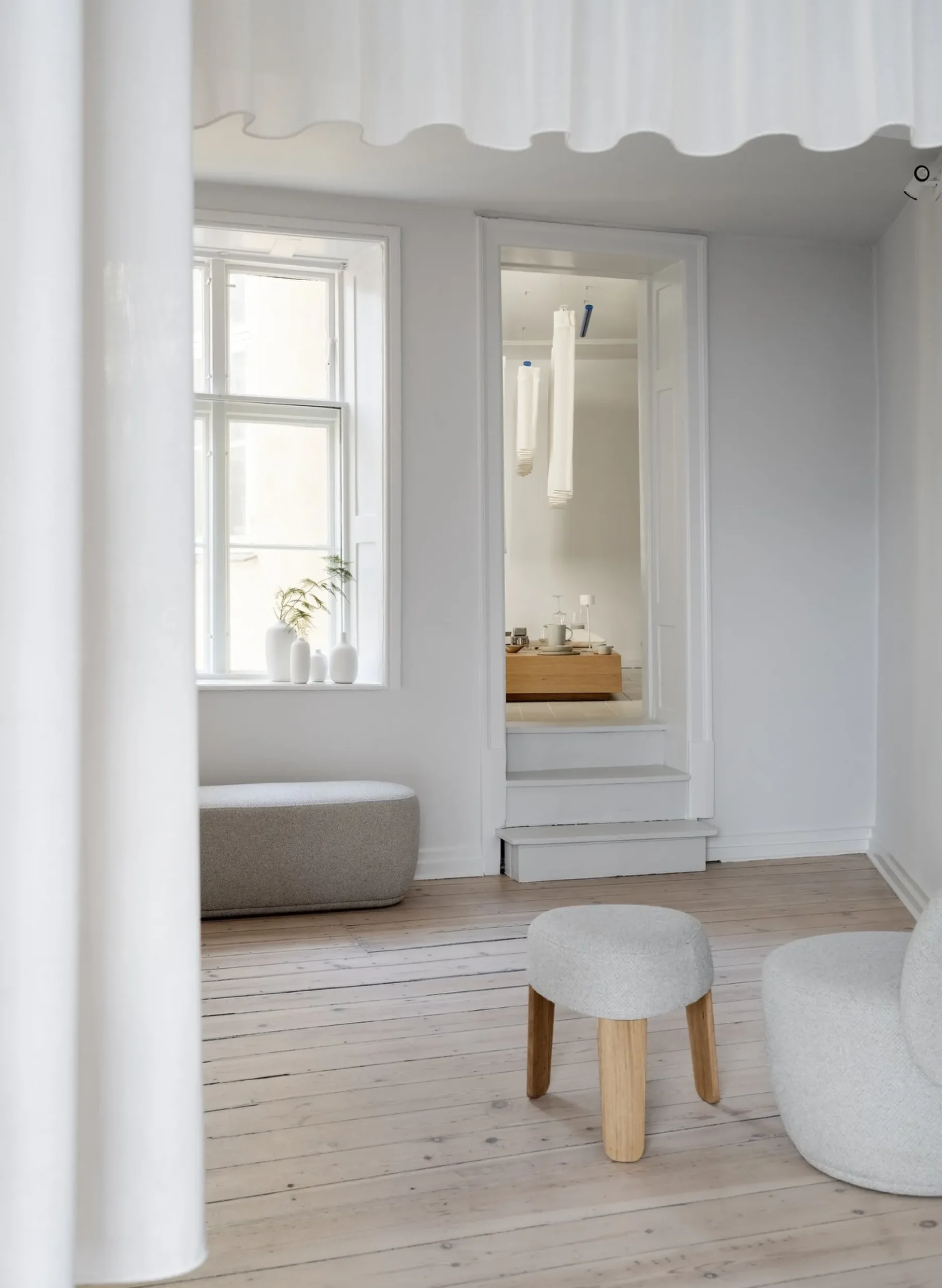 Bank -KUON- Stoff Socia Farbe Desert - Size S