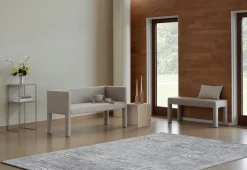 Bank -SITTA- Stoff Boucla Farbe Shitake