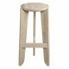 Barhocker -ELI- Farbton Holz, Höhe 75 cm
