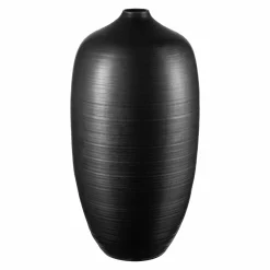 Bodenvase -CEOLA- Farbe Black Höhe 63 cm