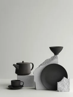 Dessertteller -KUMI- Farbe Espresso - Size Ø 21 cm