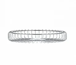 Drahtkorb -ESTRA- Farbe Silber verchromt Ø 37cm