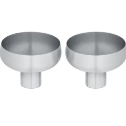 2er Set Edelstahl Champagnerschale -KOYOI STEEL- Farbe Edelstahl matt - Size 90 ml