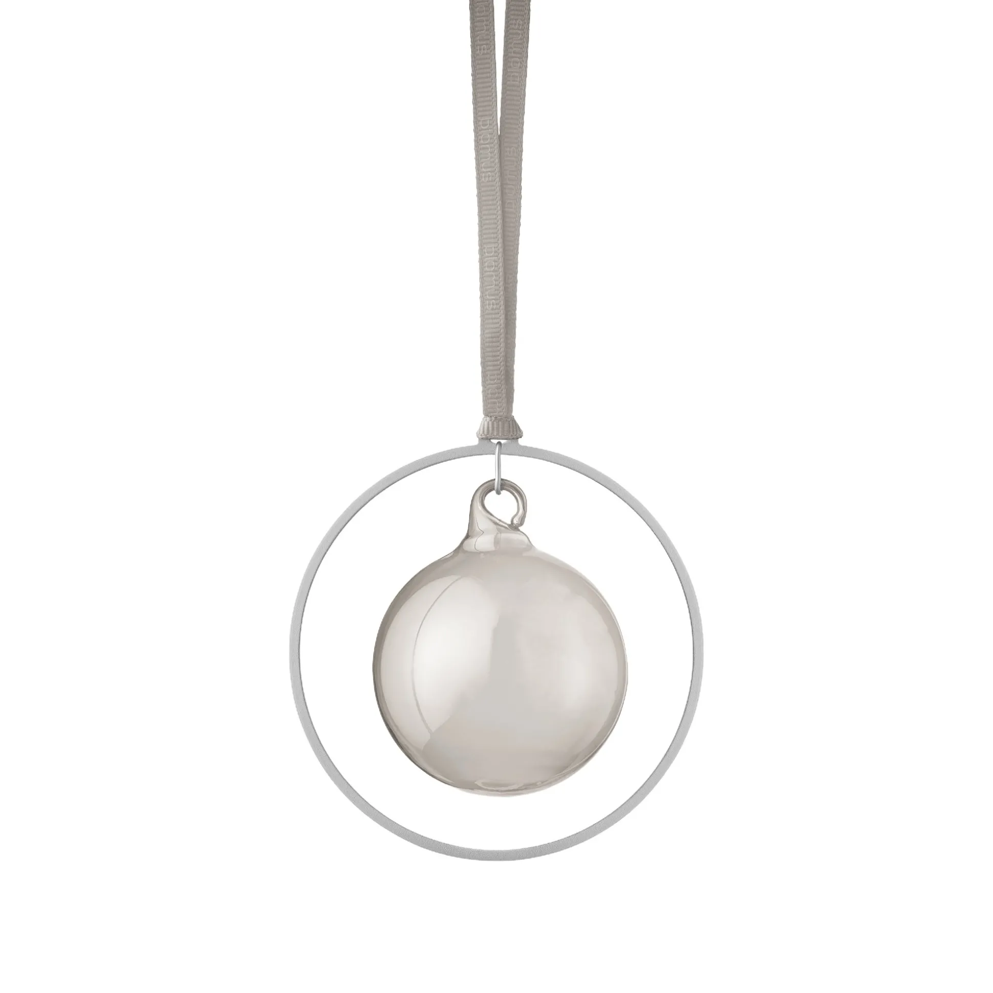 4er Set Weihnachtsschmuck -KITAI- Farbe Silber Smoke