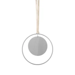 4er Set Weihnachtsschmuck -KITAI- Farbe Silber Kugel