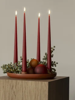 4er Set Weihnachtsschmuck -JUHLA- Farbe Port - Size M