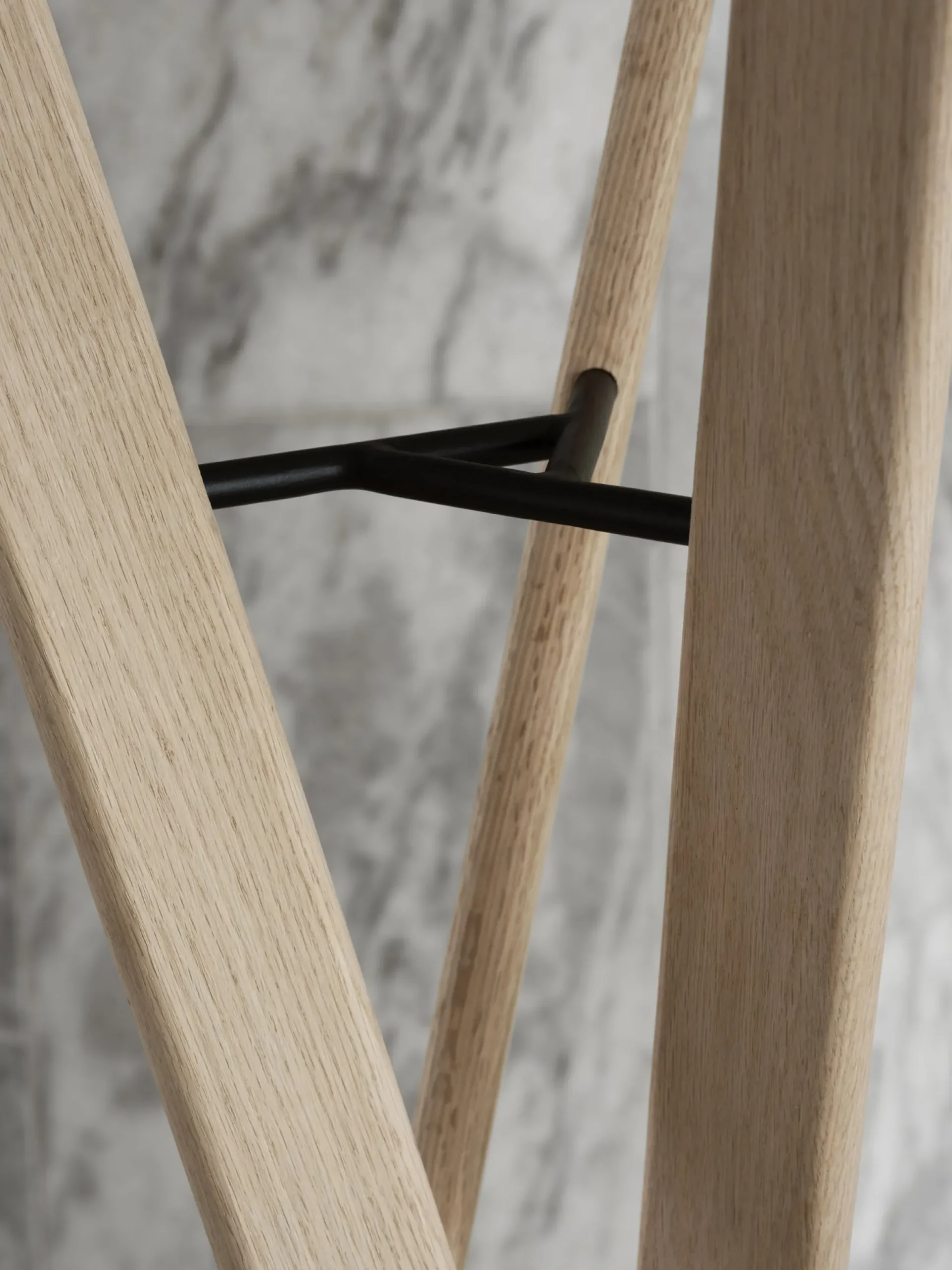 Garderobenständer -RAKKU- Farbe Oak