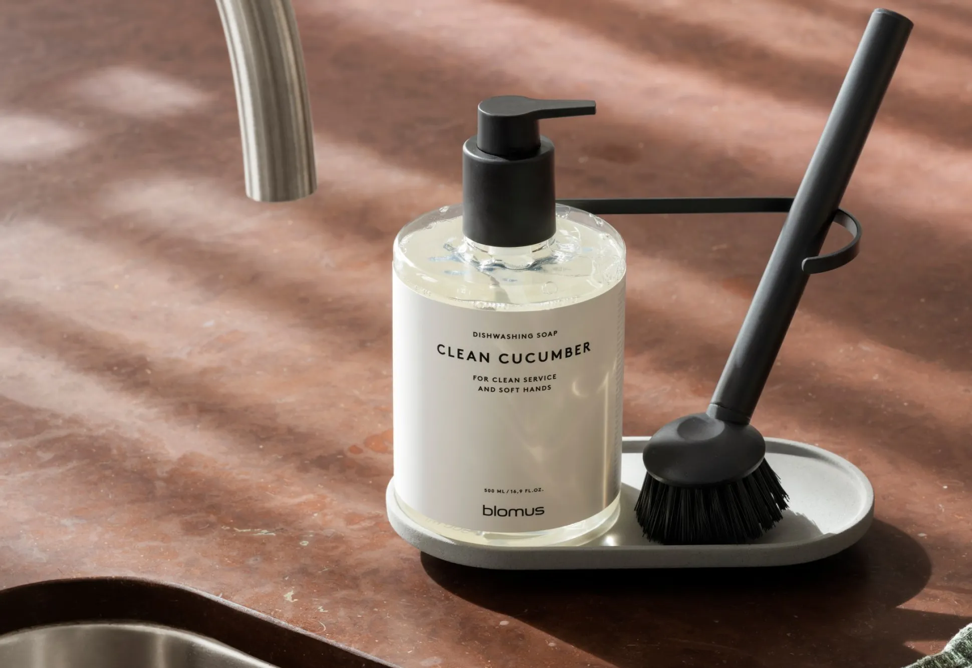 Geschirrspülmittel -SATOMI- Farbe White Duft Clean Cucumber 500 ml