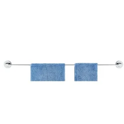 Handtuchstange -AREO- Edelstahl poliert 88 x 5,7 x 8 cm