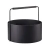 Holzkorb -ASHI- Farbe Black Oak Size L