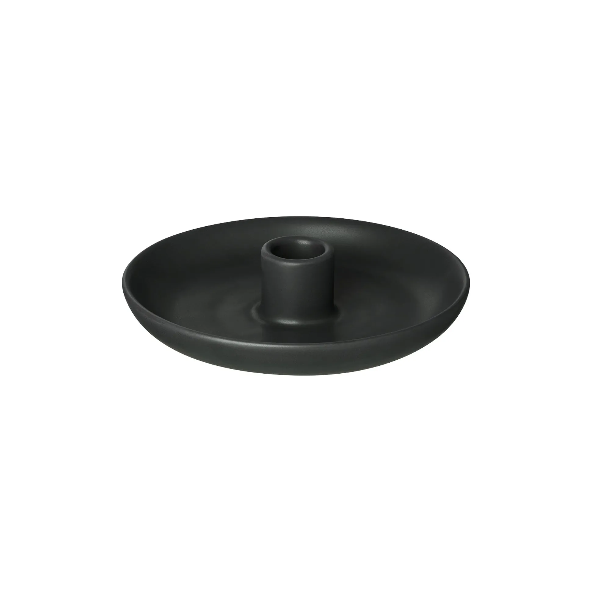 Kerzenhalter -VELA- Farbe Black Size M Form rund Ø 14,5cm