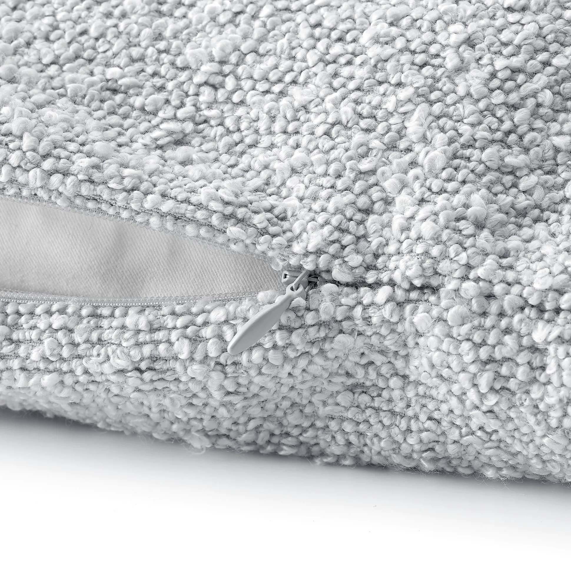 Kissenbezug -BOUCLE- Farbe Micro Chip 30 x 50 cm