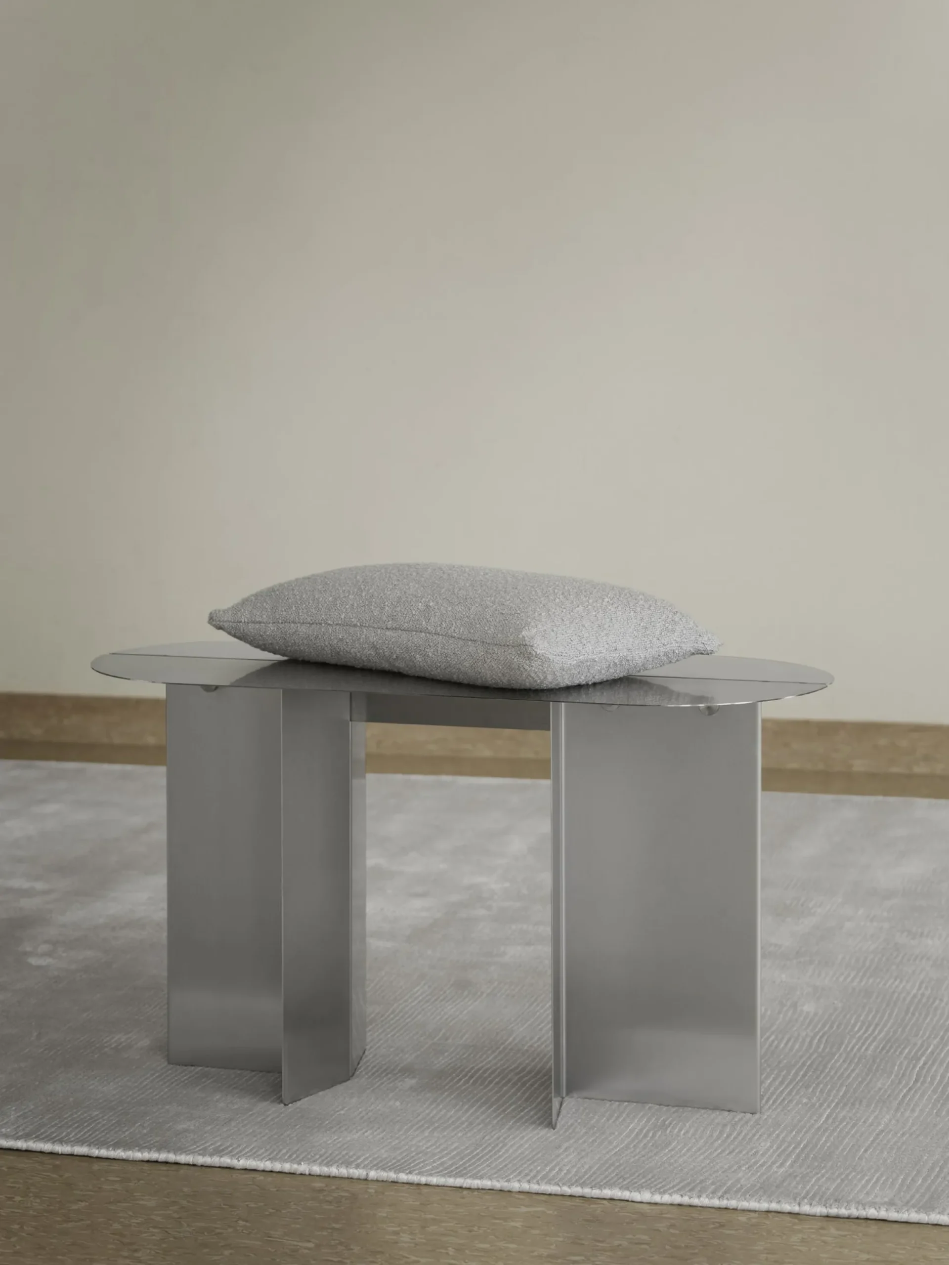 Kissenbezug -BOUCLE- Farbe Micro Chip 30 x 50 cm