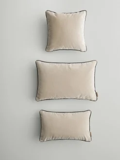 Kissenbezug -VELVET- Farbe Moonbeam 30 x 50 cm