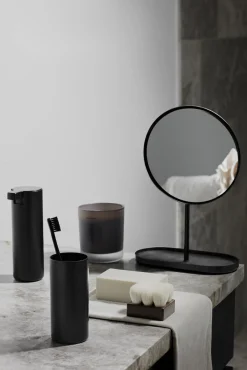 Kosmetikspiegel -MODO- Black, 5-fach Vergrößerung