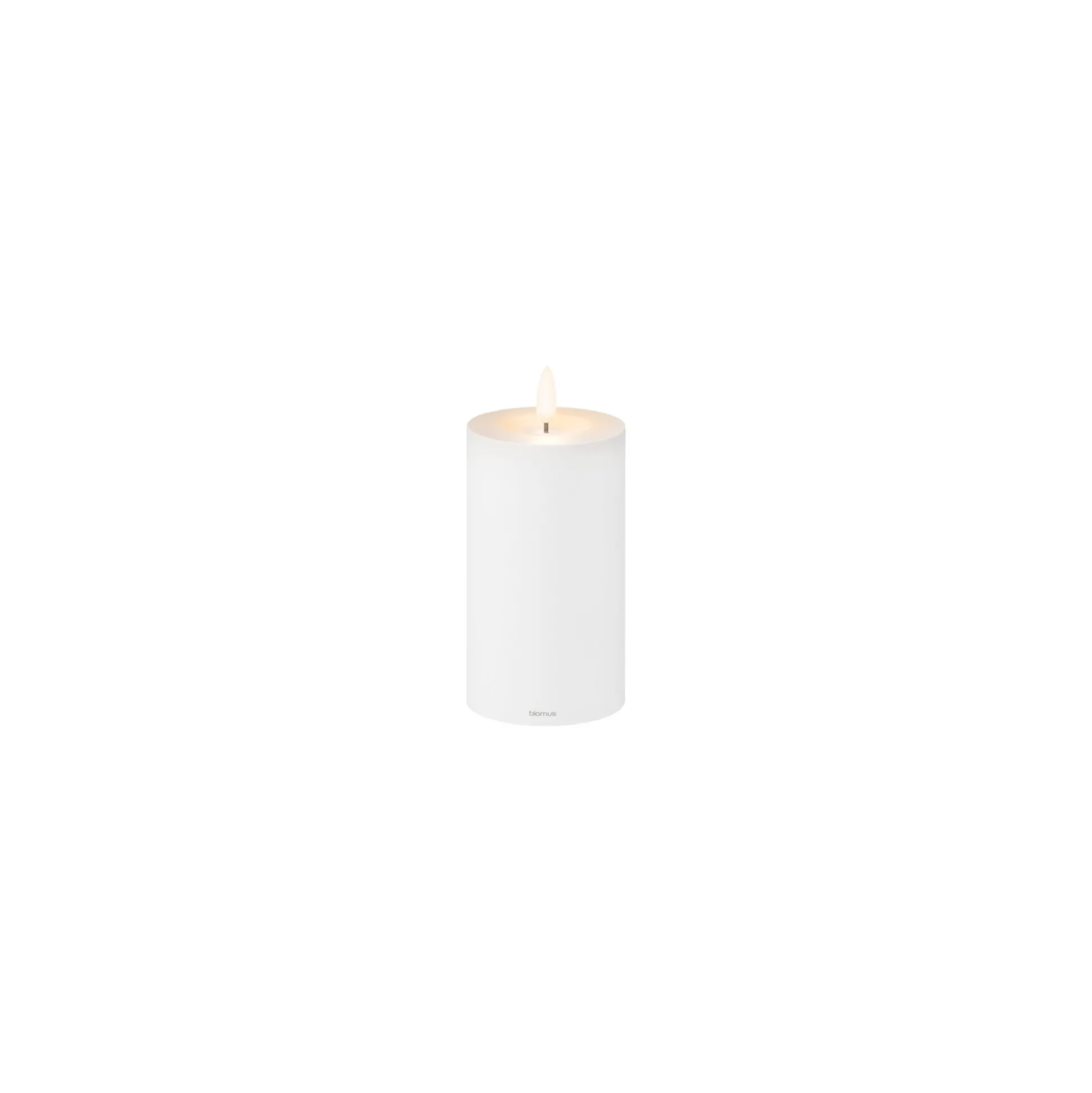 LED Kerze -NOCA- Farbe White Size M (exkl. Fernbedingung)