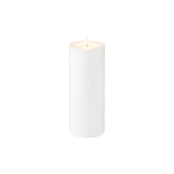 LED Kerze -NOCA- Farbe White Size XL (exkl. Fernbedingung)