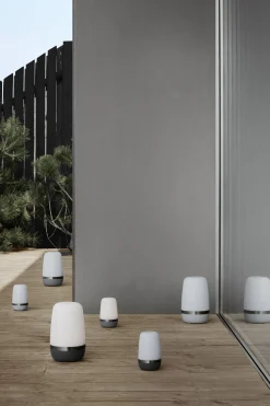LED Outdoor Leuchte -SPIRIT- Platinum Gray Size M