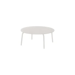 Loungetisch -YUA- Farbe Silk Gray Ø 80 cm