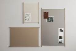 Magnettafel -KOREO- Farbe Mourning Dove - Size 60 x 90 cm