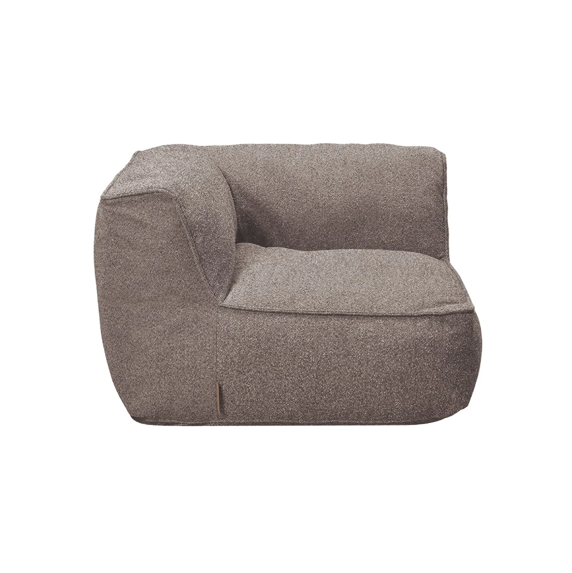 Outdoor Ecksitzer -GROW- Farbe Earth Bouclé (exkl. Bodenplatte)