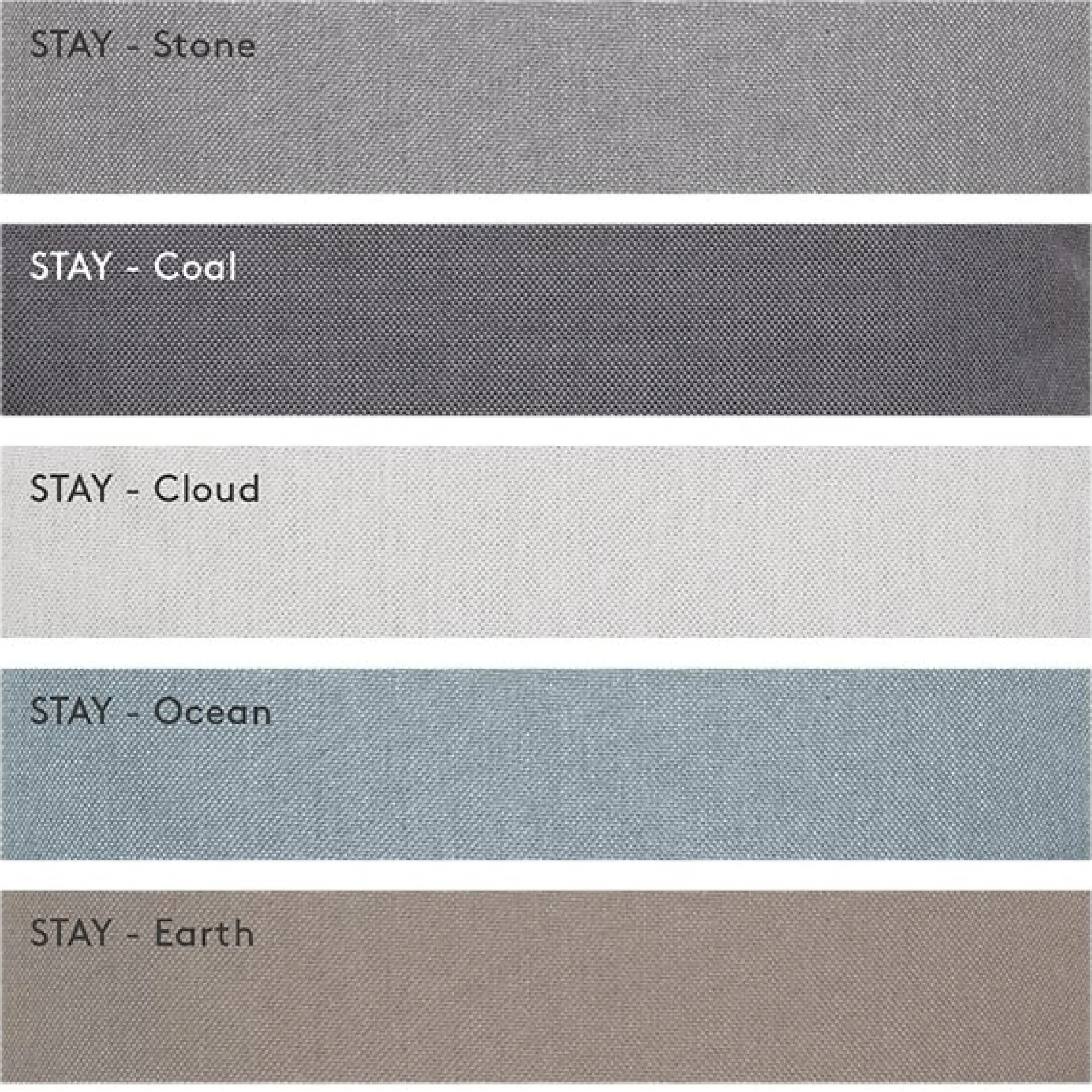 Outdoor-Bett -STAY- Stone Size S 80 x 190 cm