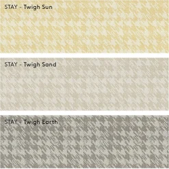 Outdoor-Kissen -STAY- Special Edition, Farbe Sun, Stoff Twigh 80 x 40 cm