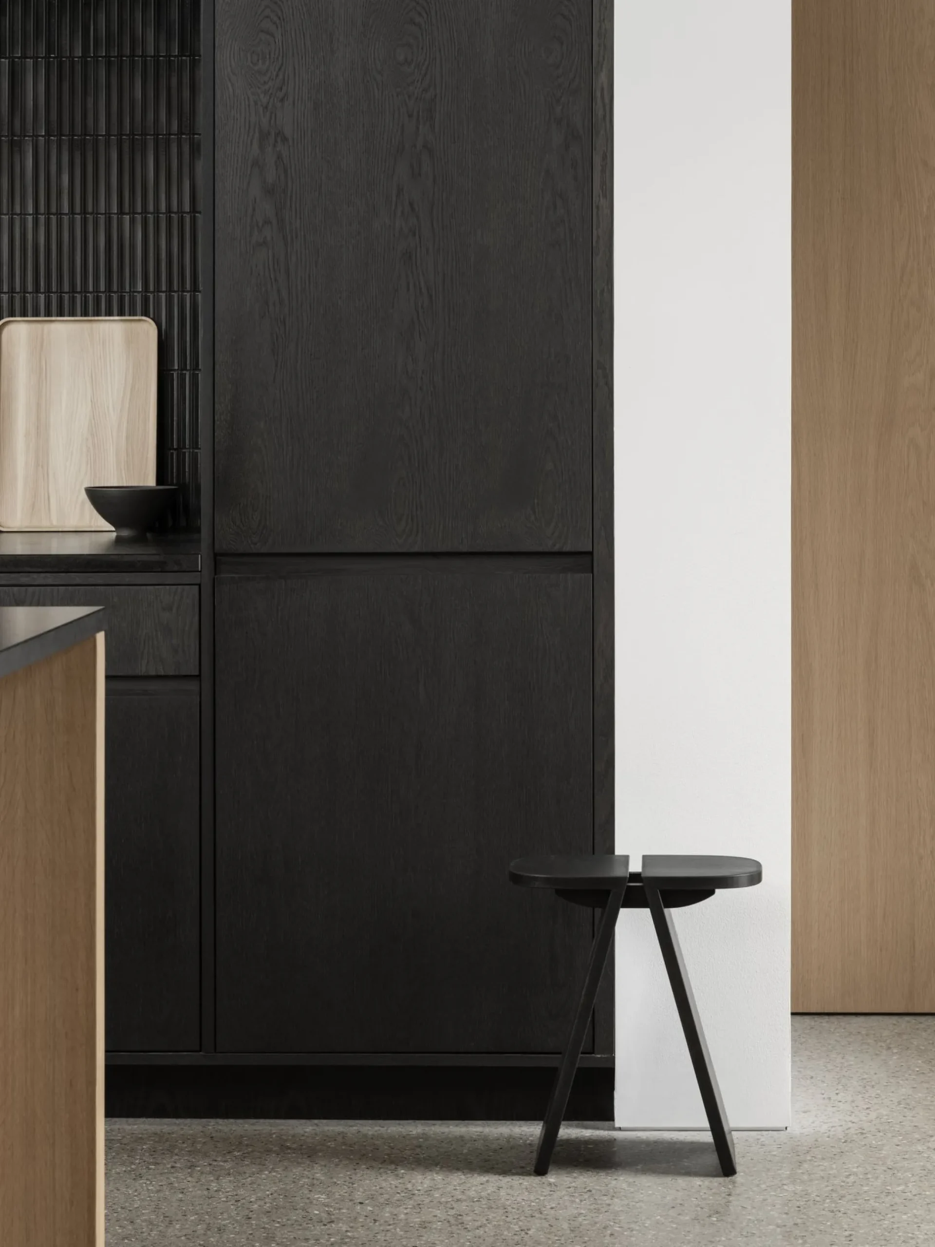 Serviertablett -OKU- Farbe Oak Size L