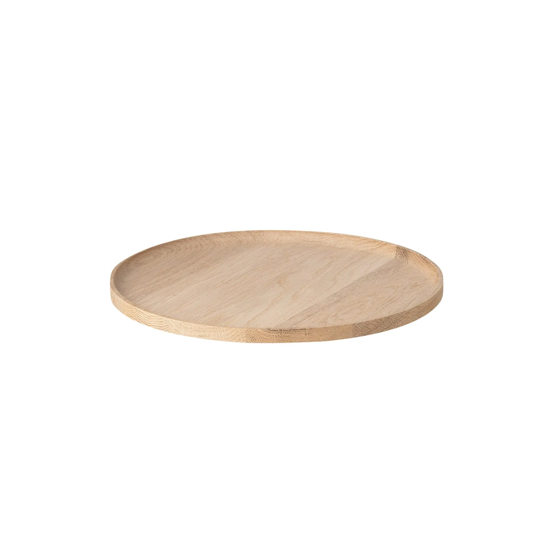 Serviertablett -OKU- Rund Farbe Oak Size M