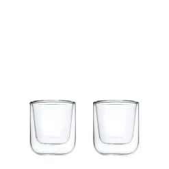 Set 2 Espresso-Gläser -NERO- 80 ml