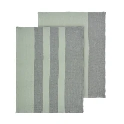 Set 2 Geschirrtücher -GANO- Farbe Desert Sage - Size 70 x 50 cm