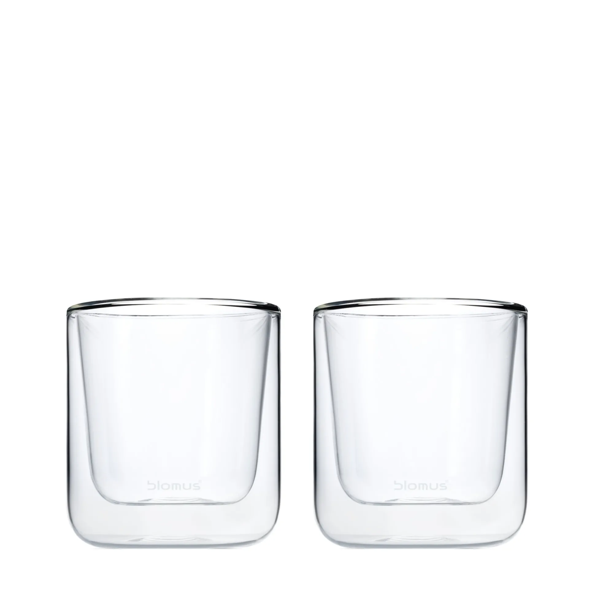Set 2 Kaffee-Gläser -NERO- 200 ml
