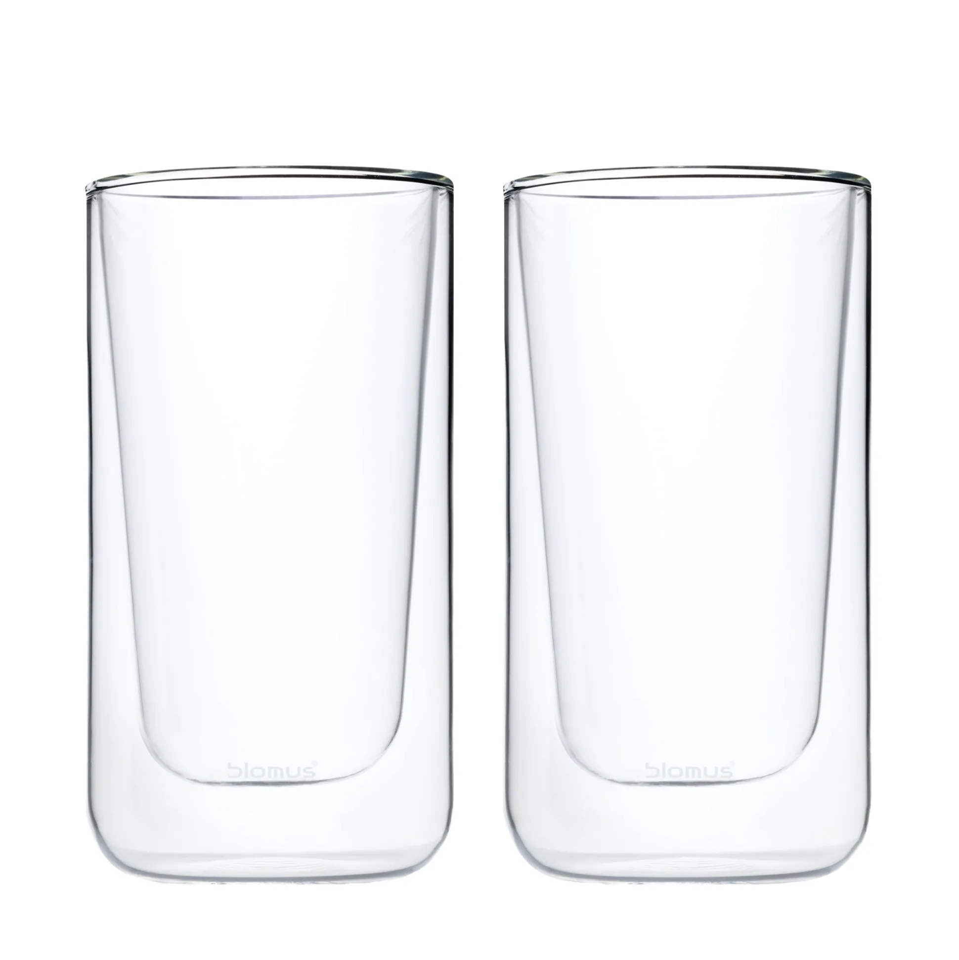 Set 2 Latte Macchiato-Gläser -NERO- 320 ml
