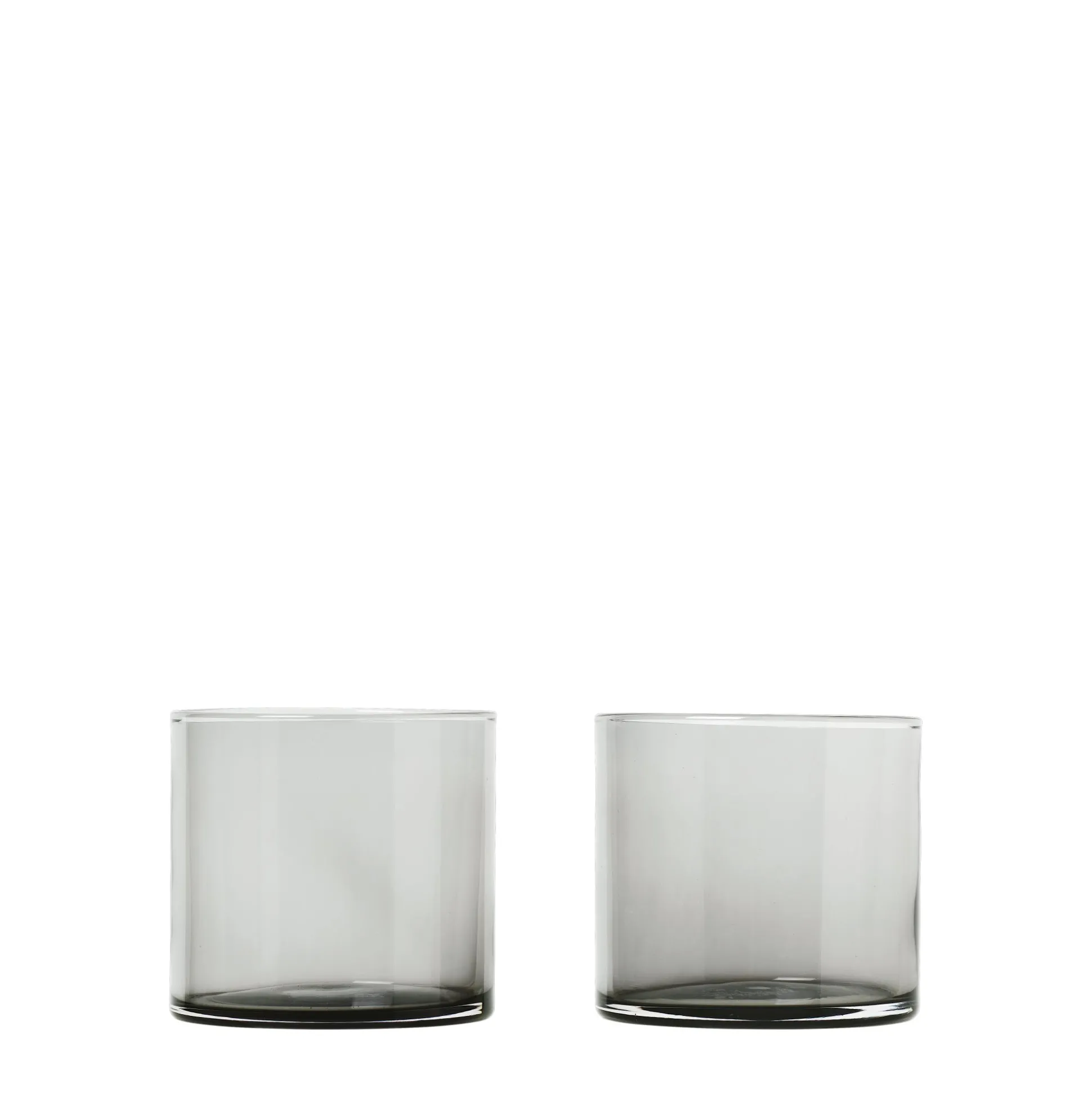 Set 2 Trinkgläser -MERA- Farbe Smoke - size 200 ml