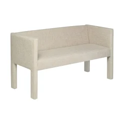 Sofa -SITTA- Stoff Boucla Farbe Shitake