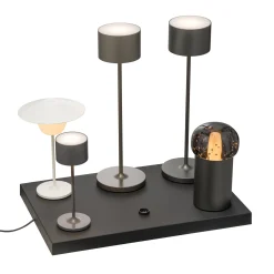 Stationsladung 6 in 1 - Farbe Black