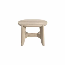 Tritthocker -ELI- Farbton Holz, Höhe 30 cm
