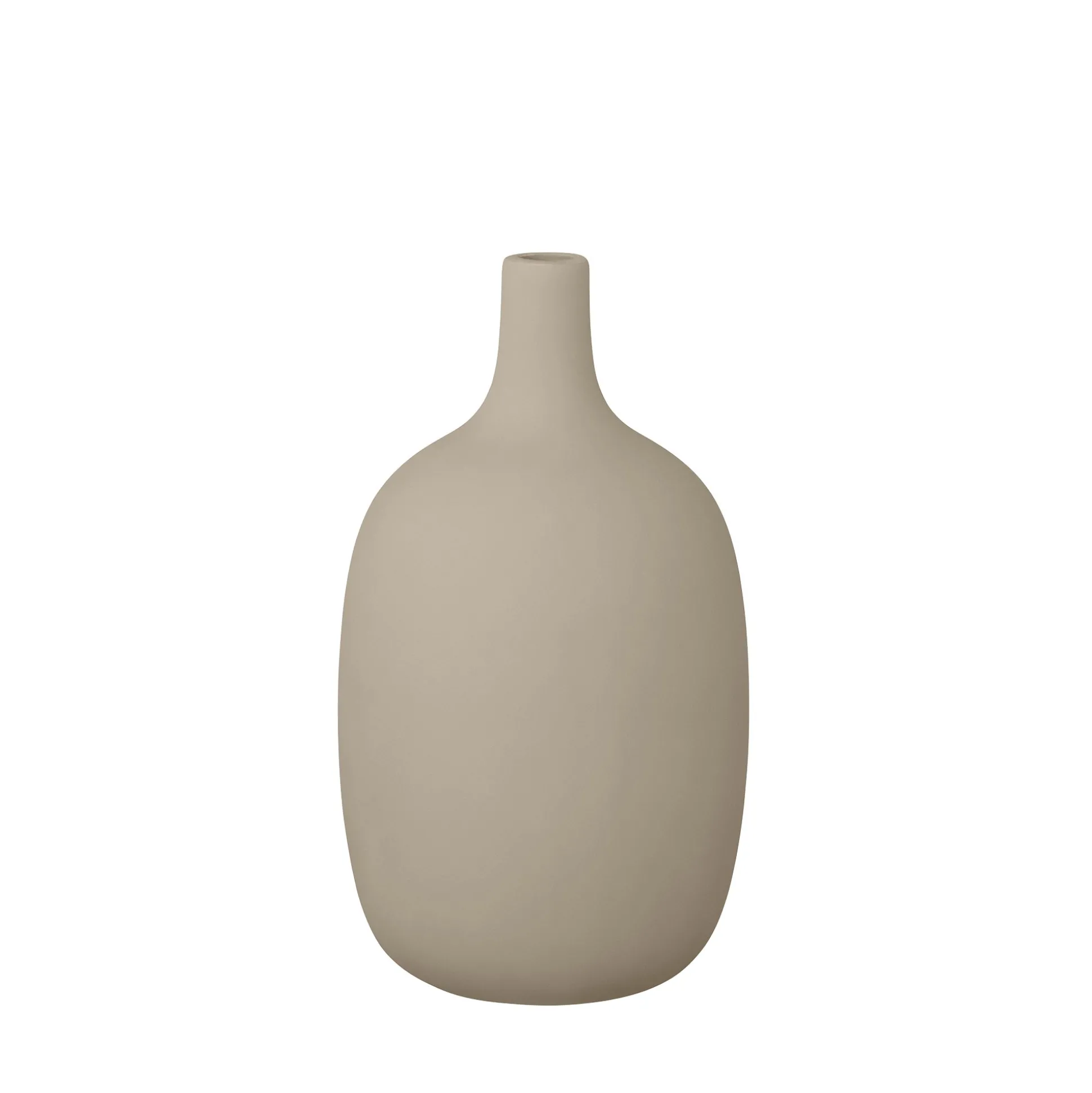 Vase -CEOLA- Farbe Indian Tan Höhe 21 cm