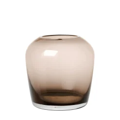 Vase -LETA- Coffee - Size 15 cm