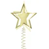 Weihnachtsbaumspitze -KITAI- Stern, Farbe Brass